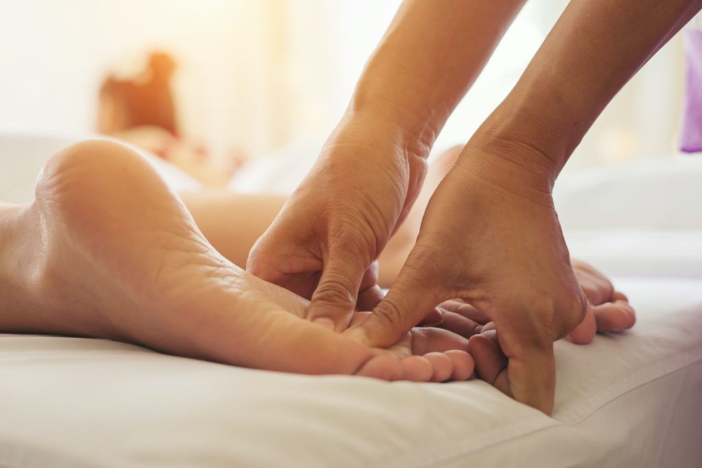How to give a Stress Relieving Foot Massage